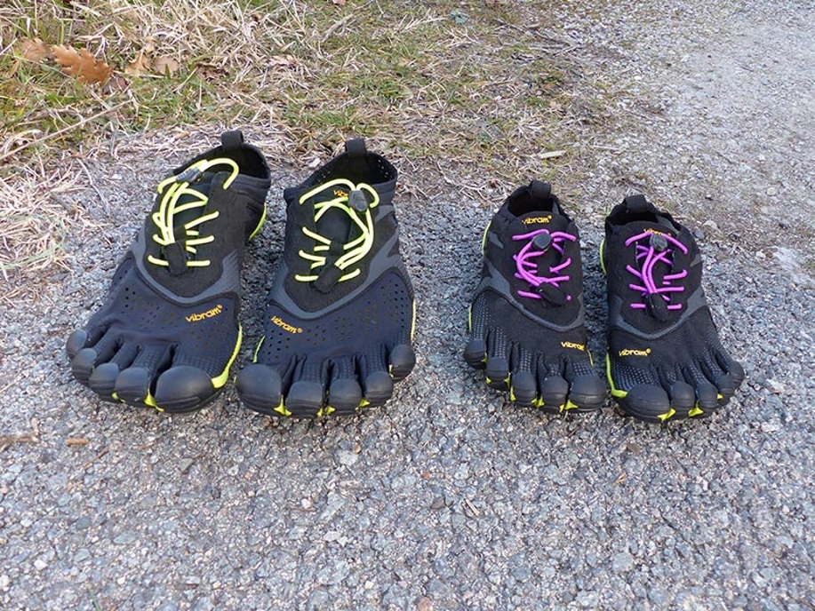 Vibram five sale fingers test